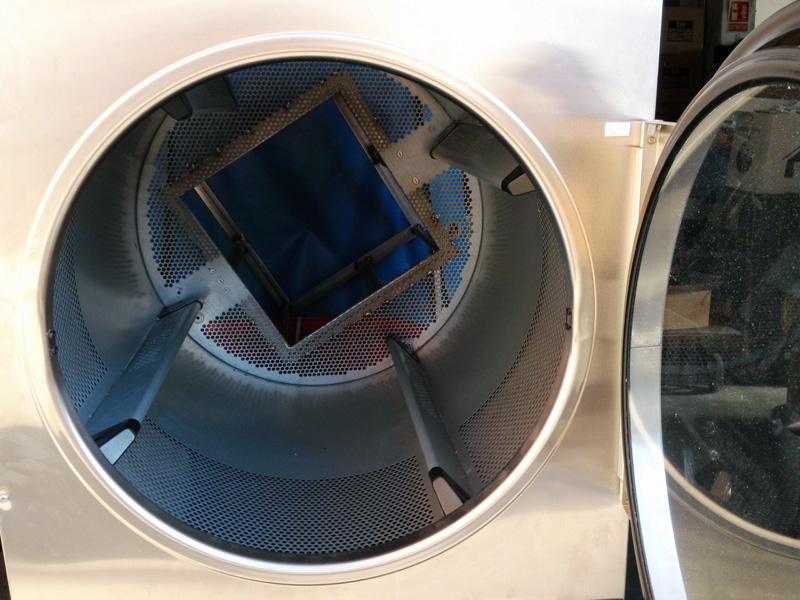 lavadora industrial giromanualtambor inox hierro 4ruedas 176.5x87.5x95.5-145 1u